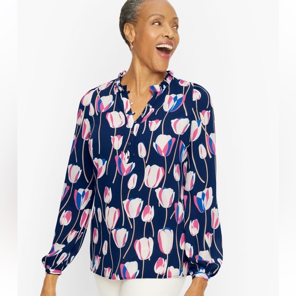 Talbots Tulip Blouse - Picture 5 of 5
